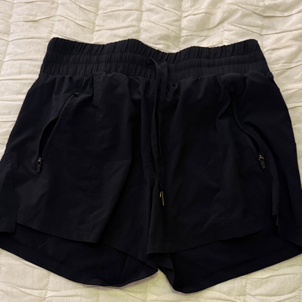 Women's Black Athletic Shorts